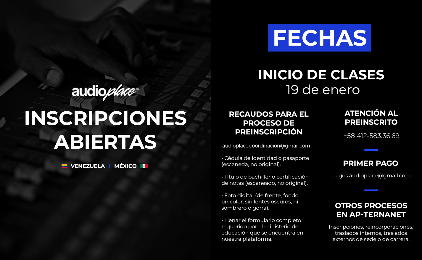 Audioplace - Banner Terna